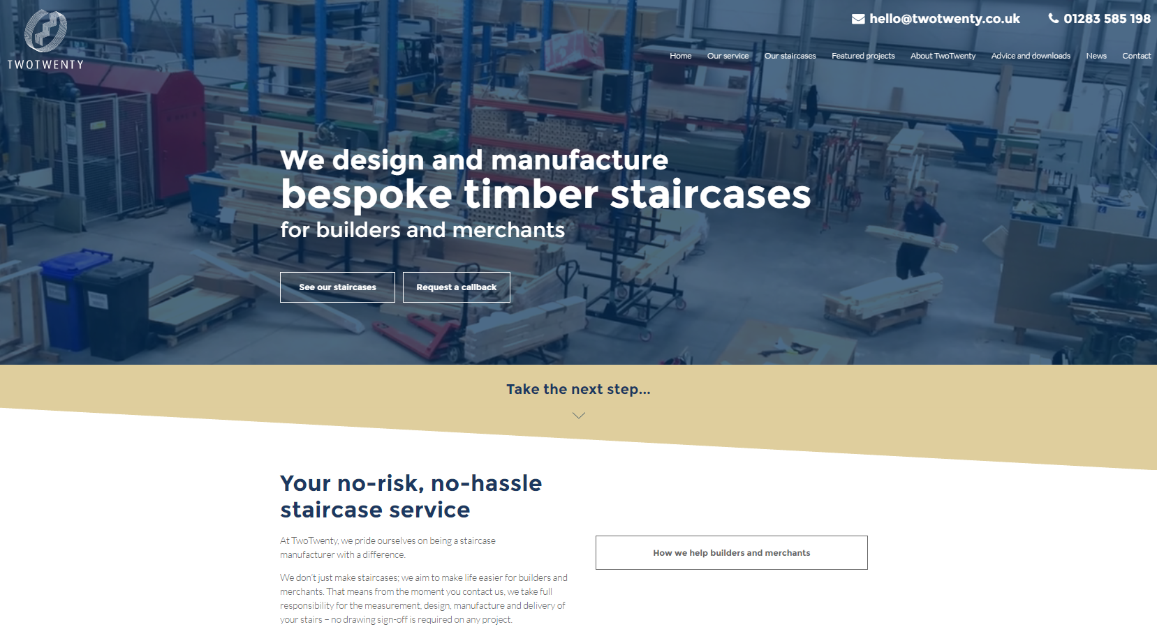 TwoTwenty launches new website to support merchants and builders